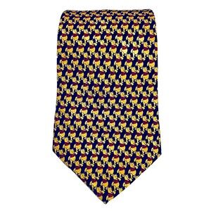 Disney Winnie the Pooh Limited Edition 100% Silk Necktie Tie Made in Italy Black